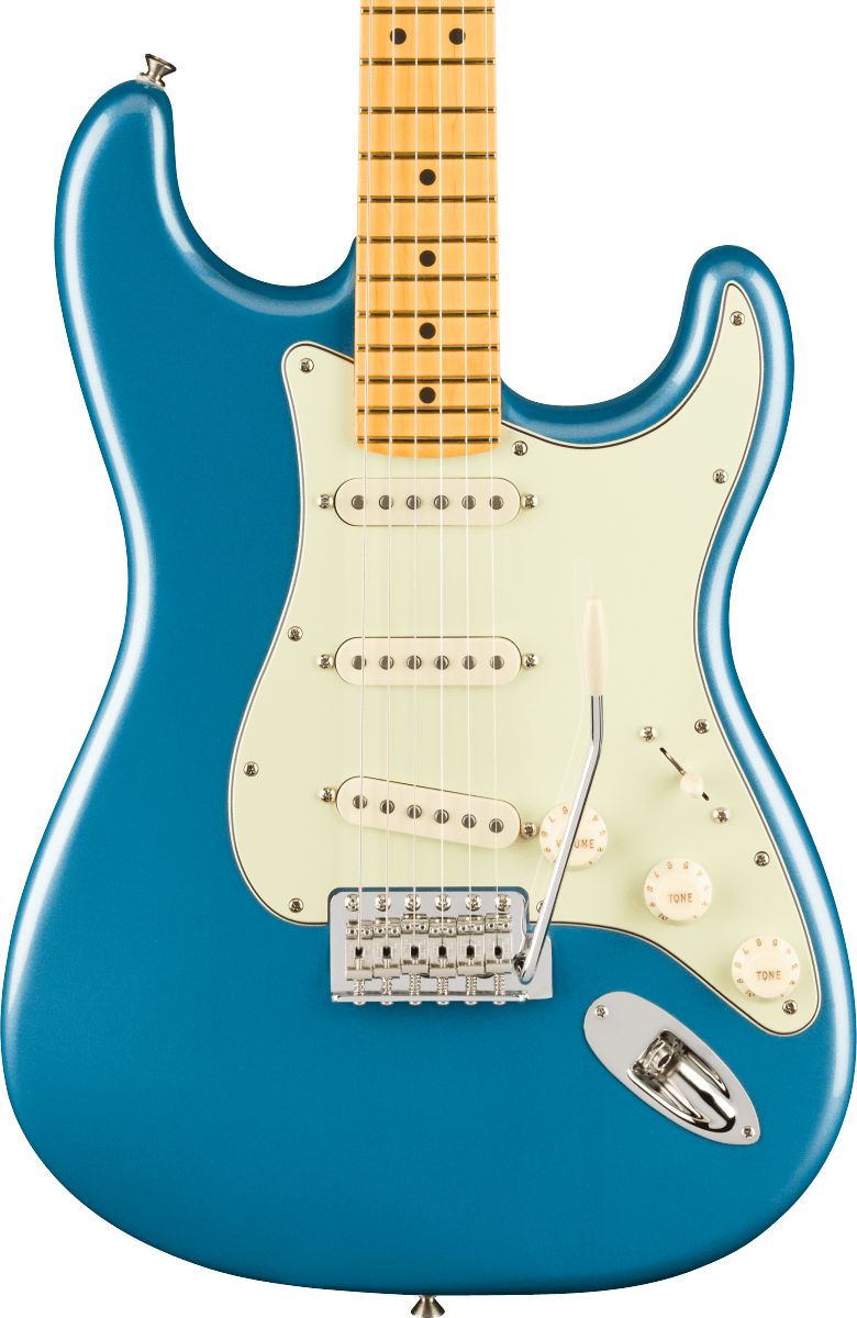 Fender American Professional Classic Stratocaster; Maple Fingerboard, Faded Lake Placid Blue