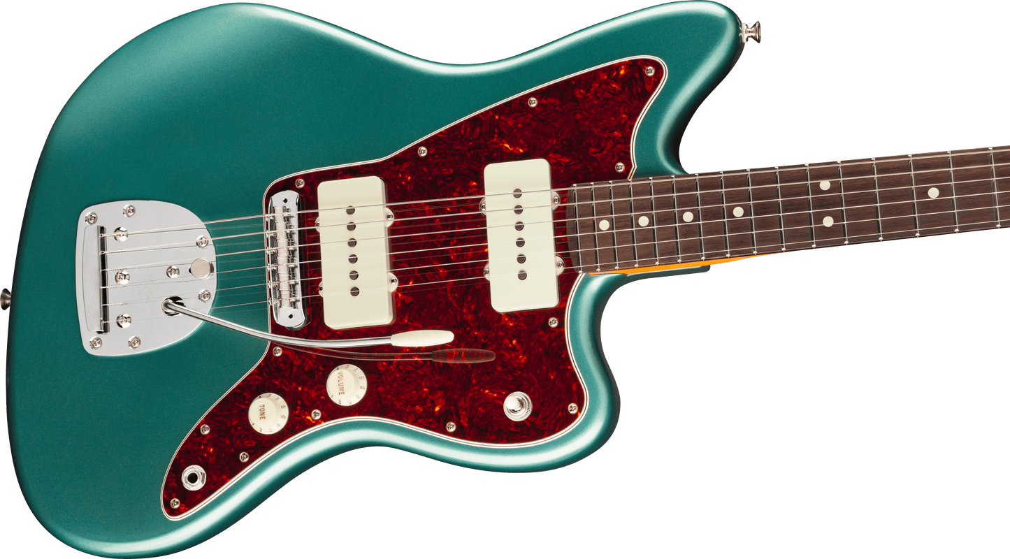 Fender American Professional Classic Jazzmaster; Rosewood Fingerboard, Faded Sherwood Green Metallic