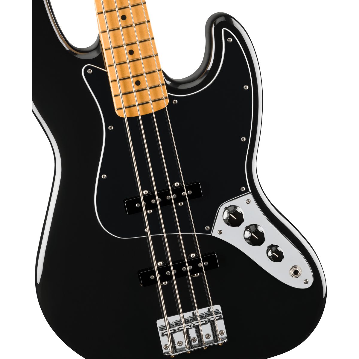 Fender Player II Jazz Bass; Maple Fingerboard; Black | With FREE Gigbag