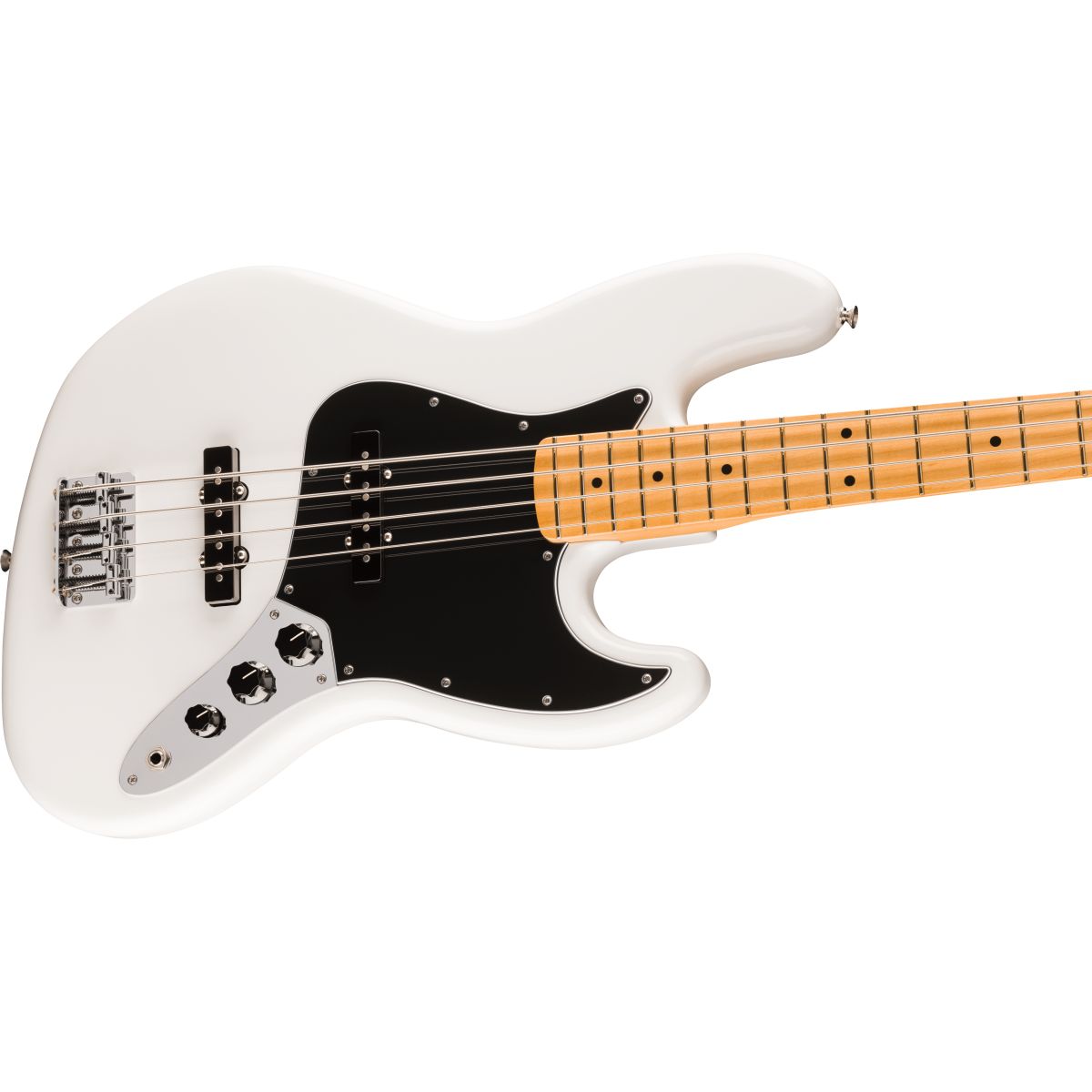 Fender Player II Jazz Bass; Maple Fingerboard; Polar White | With FREE Gigbag