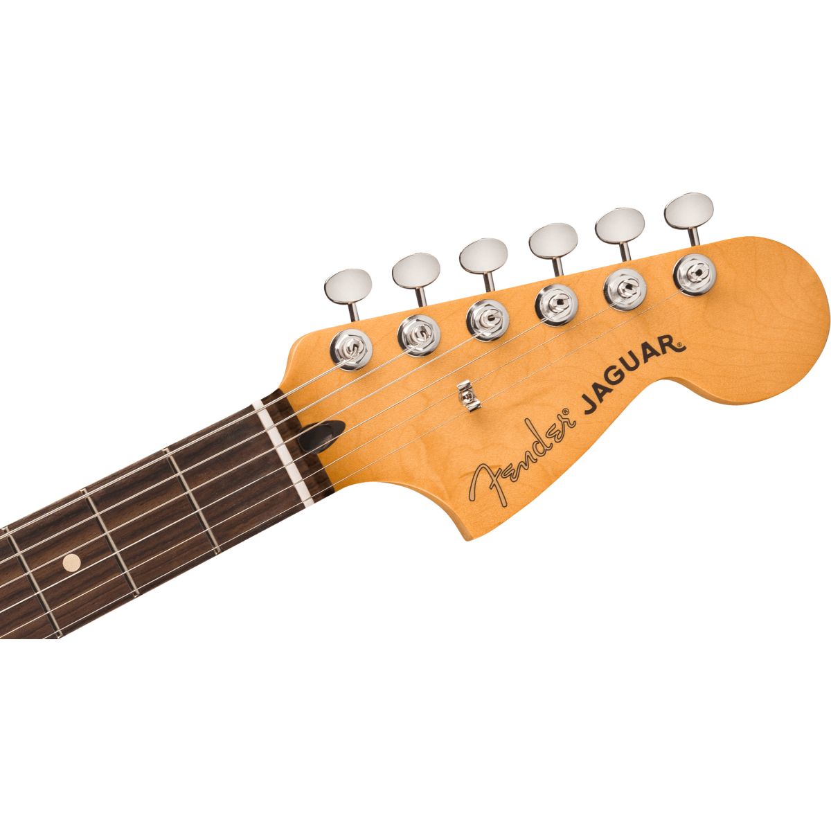 Fender Player II Jaguar; Rosewood Fingerboard; Hialeah Yellow | With FREE Gigbag