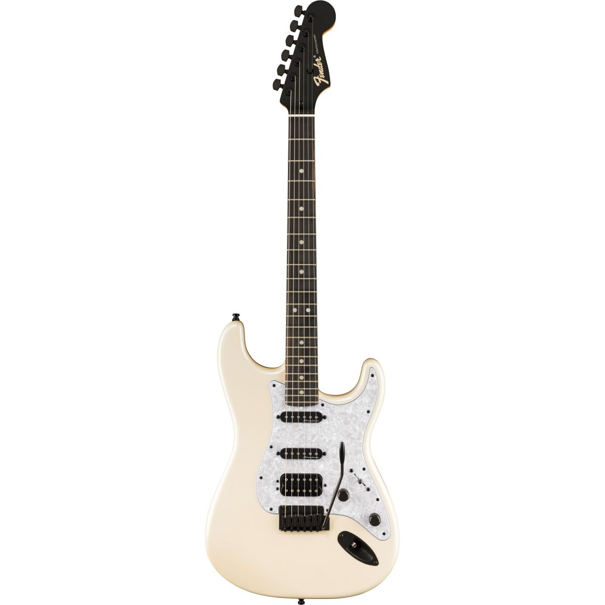 Fender Limited Edition Player Fusion Stratocaster HSS; Olympic Pearl