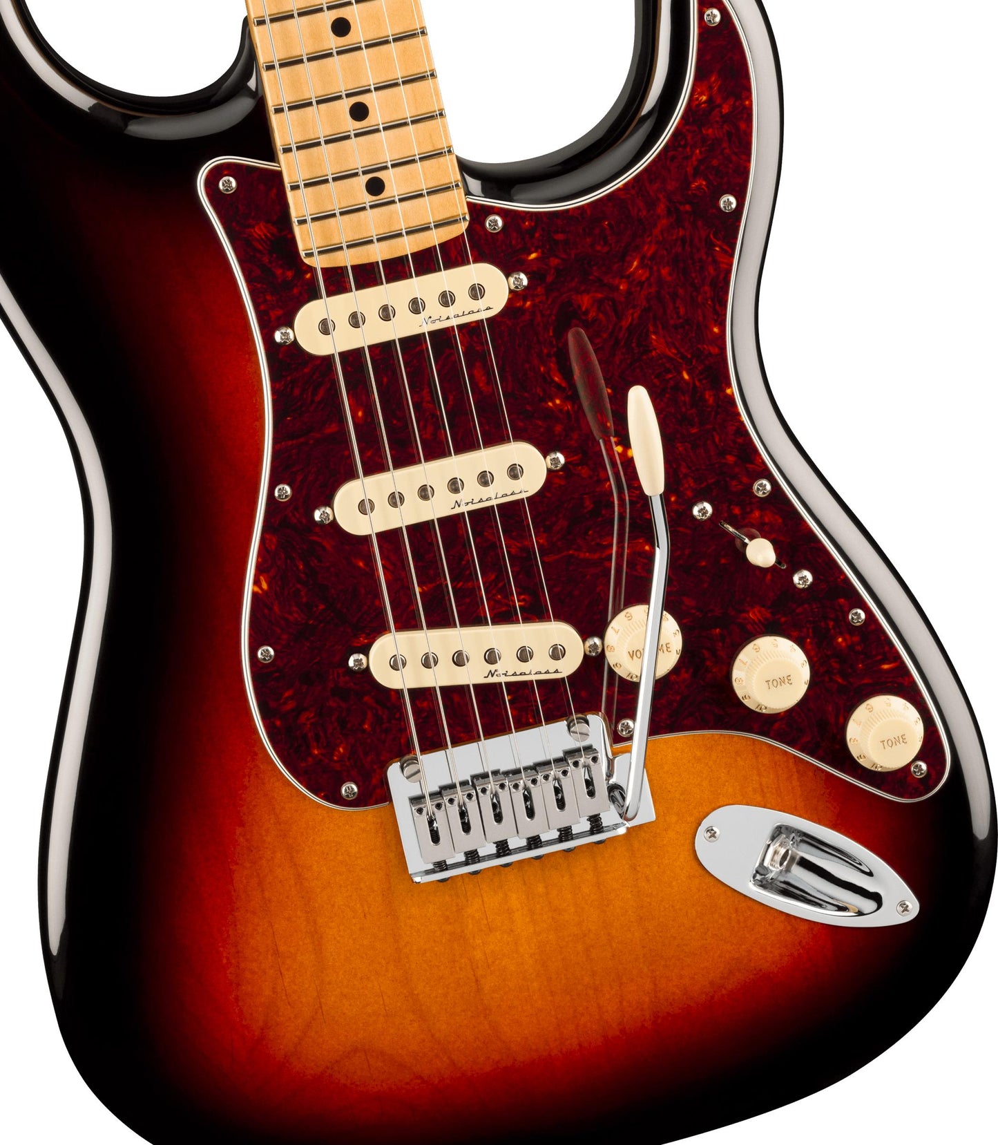 Fender Player II Modified Stratocaster; Maple Fingerboard, 3 Tone Sunburst