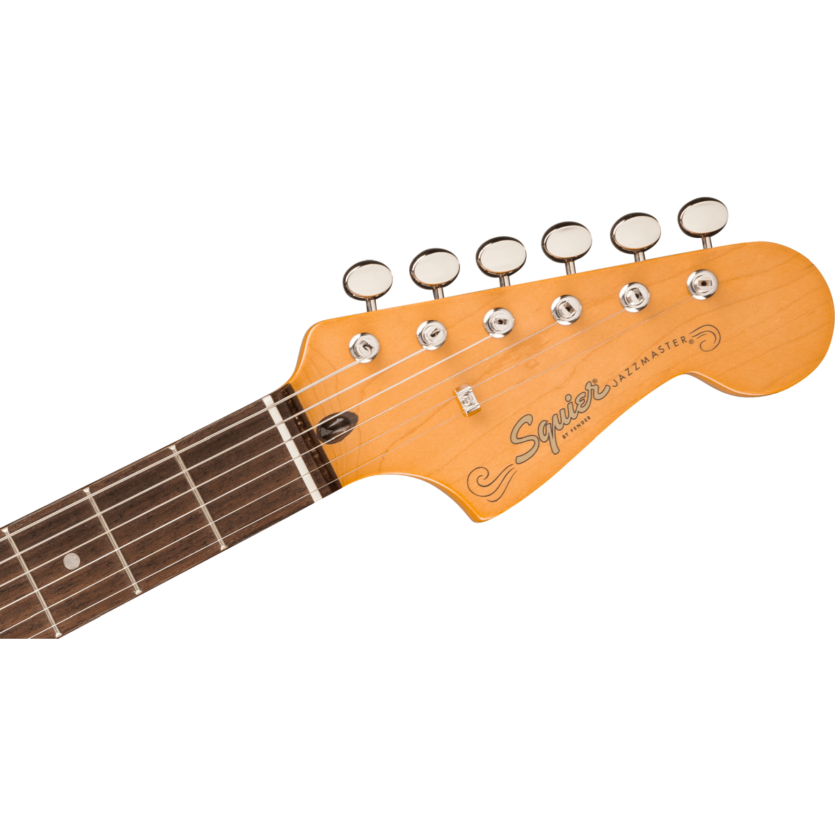 Squier Classic Vibe '60s Jazzmaster; Laurel Fingerboard, Tortoishell Pickguard, Tahitian Coral