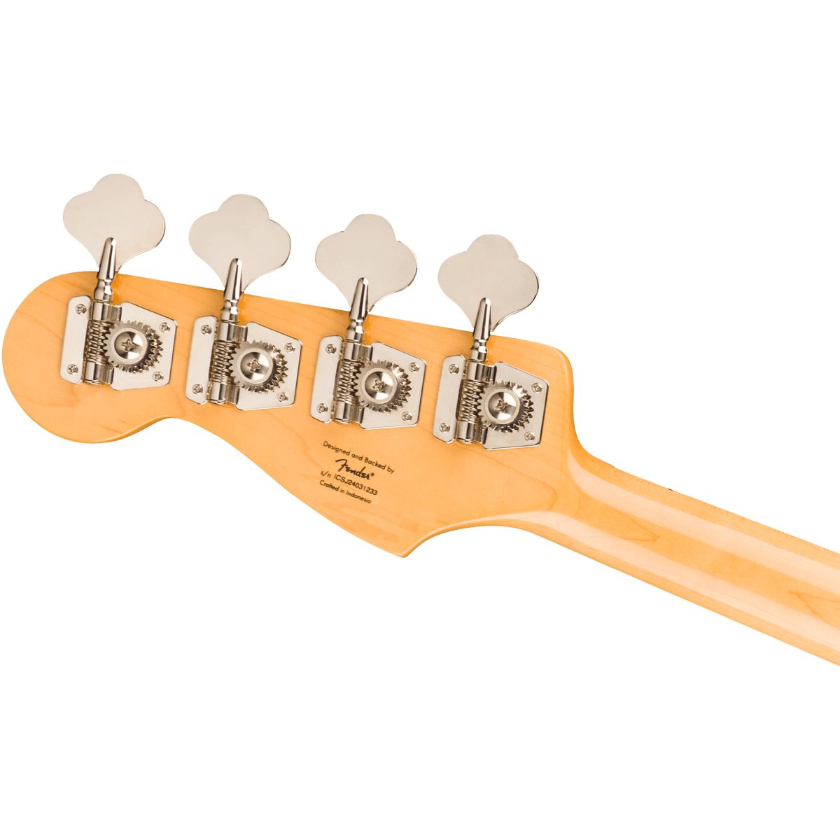 Squier Classic Vibe Active '70s Jazz Bass; Maple Fingerboard, Black Pickguard, Mocha