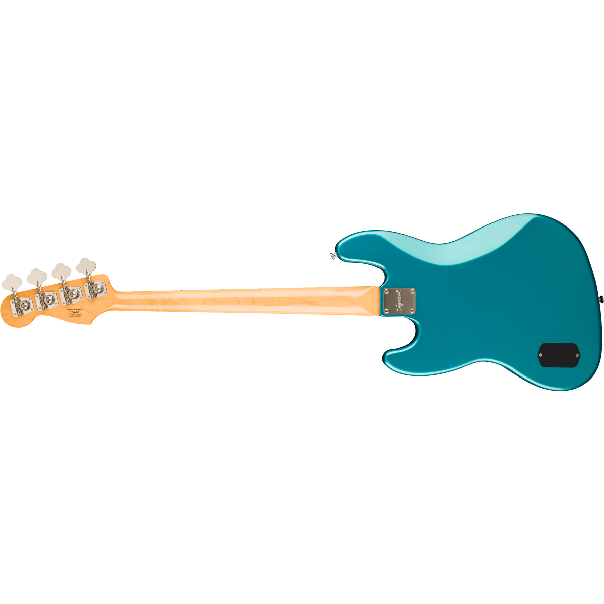 Squier Classic Vibe Active '70s Jazz Bass; Maple Fingerboard, Parchment Pickguard, Ocean Turquoise