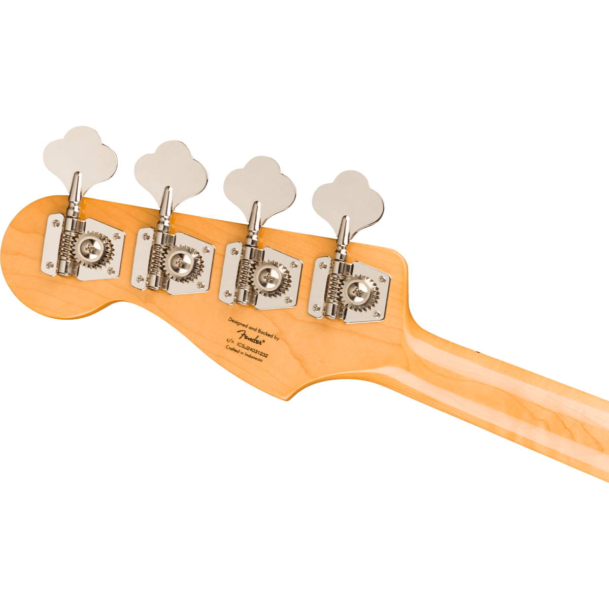 Squier Classic Vibe Active '70s Jazz Bass; Maple Fingerboard, Parchment Pickguard, Ocean Turquoise