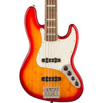 Squier Classic Vibe Active '70s Jazz Bass V, Laurel Fingerboard, White Pearloid Pickguard, Sienna Sunburst