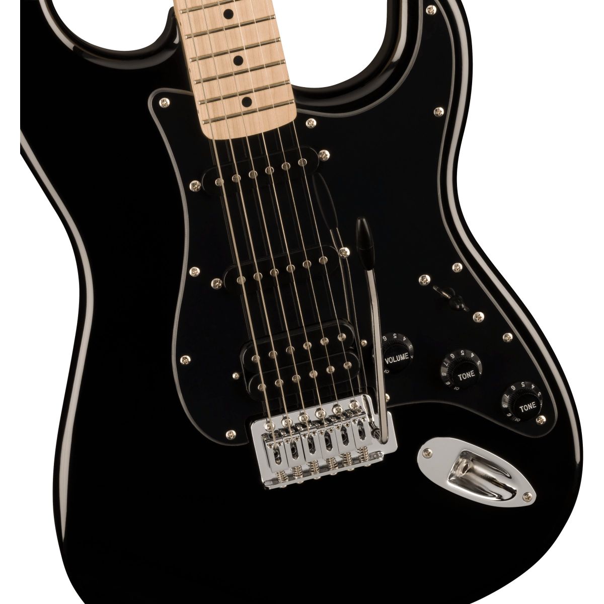 Squier Sonic Stratocaster HSS; Black
