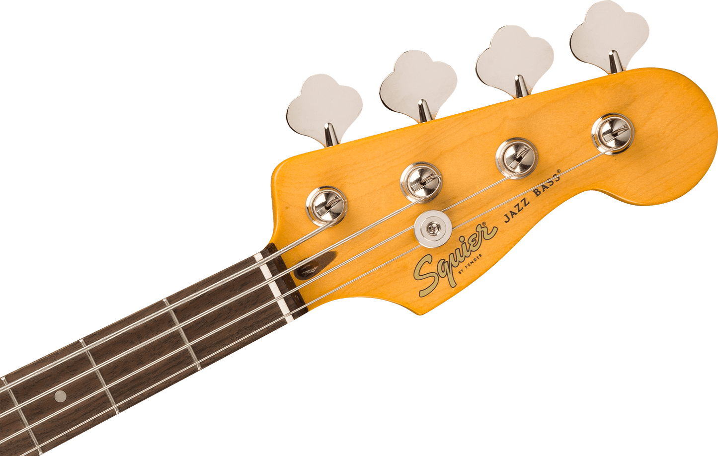 Squier Classic Vibe '60s Jazz Bass; Laurel Fingerboard, Tortoishell Pickguard, Tahitian Coral