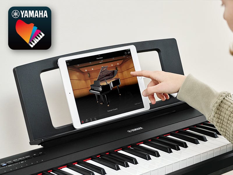 Yamaha Piaggero NP15 Smart Portable Piano; Black