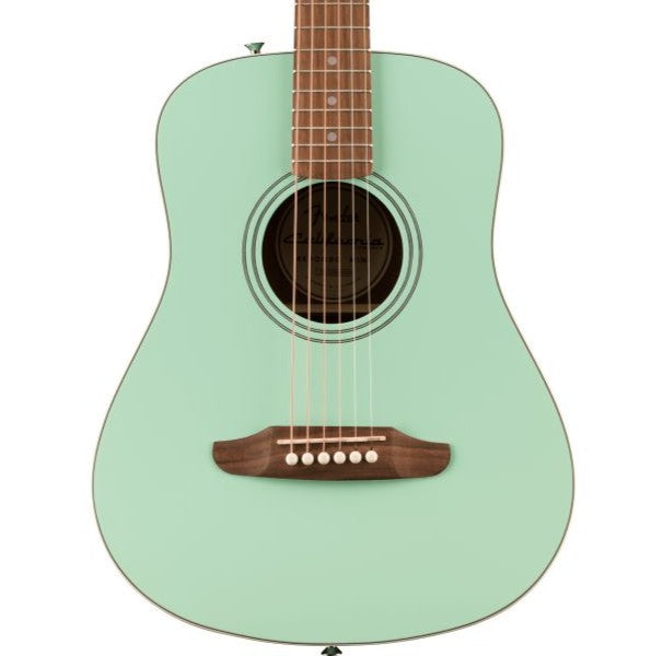 Fender California Standard Redondo Mini Acoustic Guitar; Spruce Top Surf Green inc. Bag