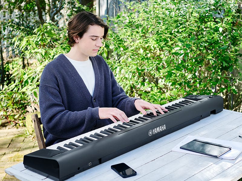 Yamaha Piaggero NP35 Smart Portable Piano; White