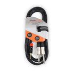 StageCore i170 Mini Jack 3.5mm to 2 x 1/4" Mono Jack 3m; Black