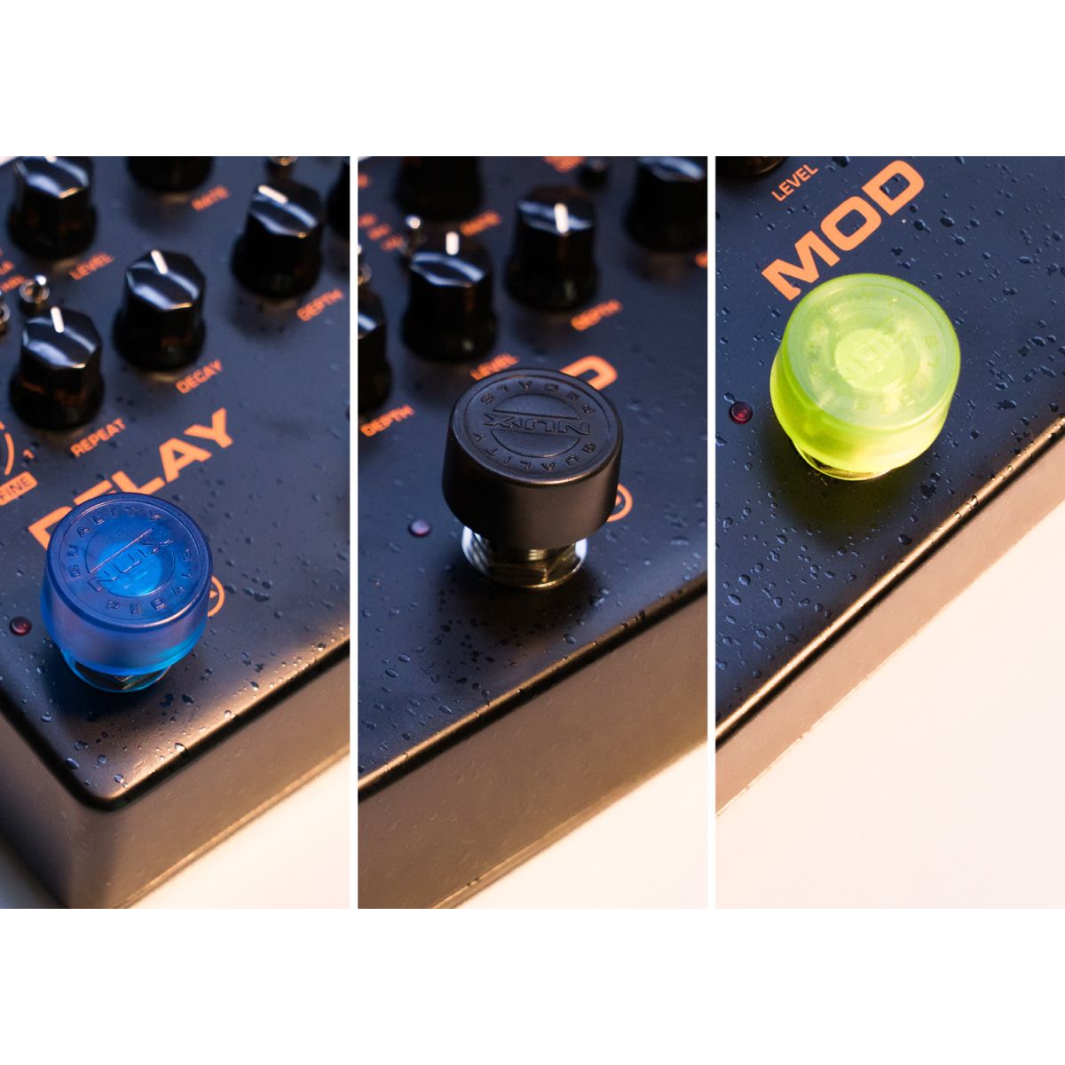 NUX Pedal Toppers - Pack of 5 Colours