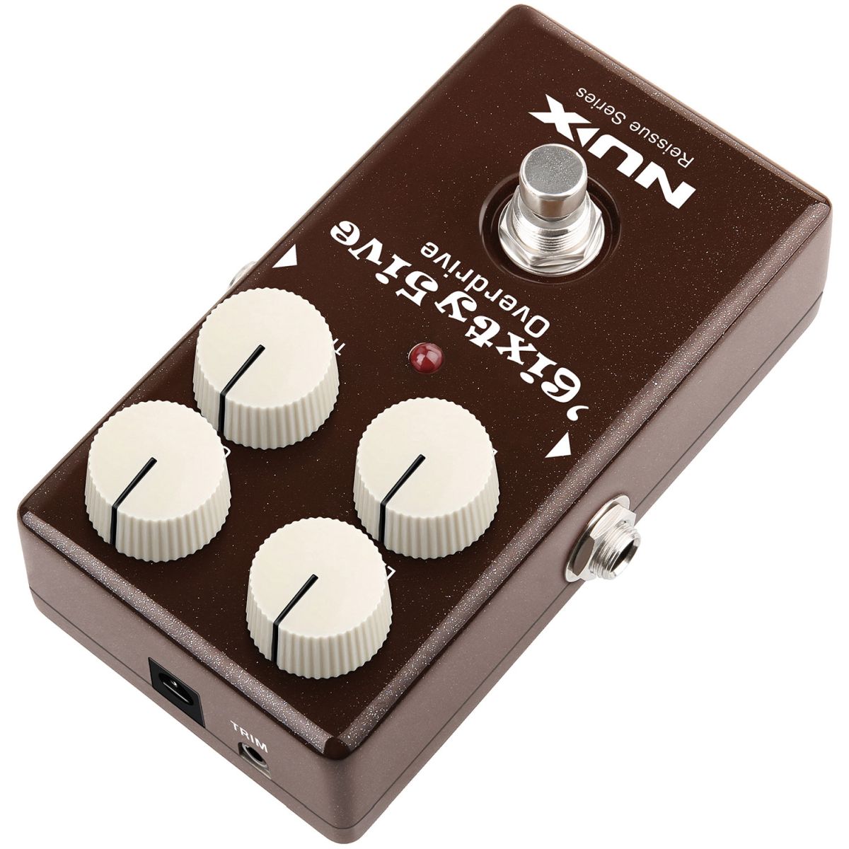 NUX 6ixty 5ive Overdrive Pedal | With FREE Pedal Topper