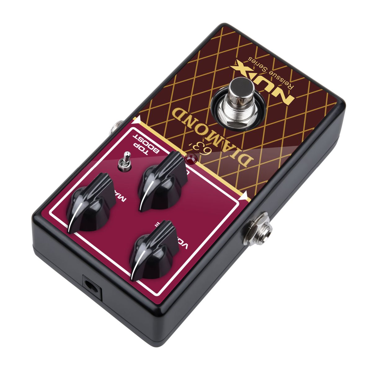 NUX 63 Diamond Overdrive Pedal | With FREE Pedal Topper