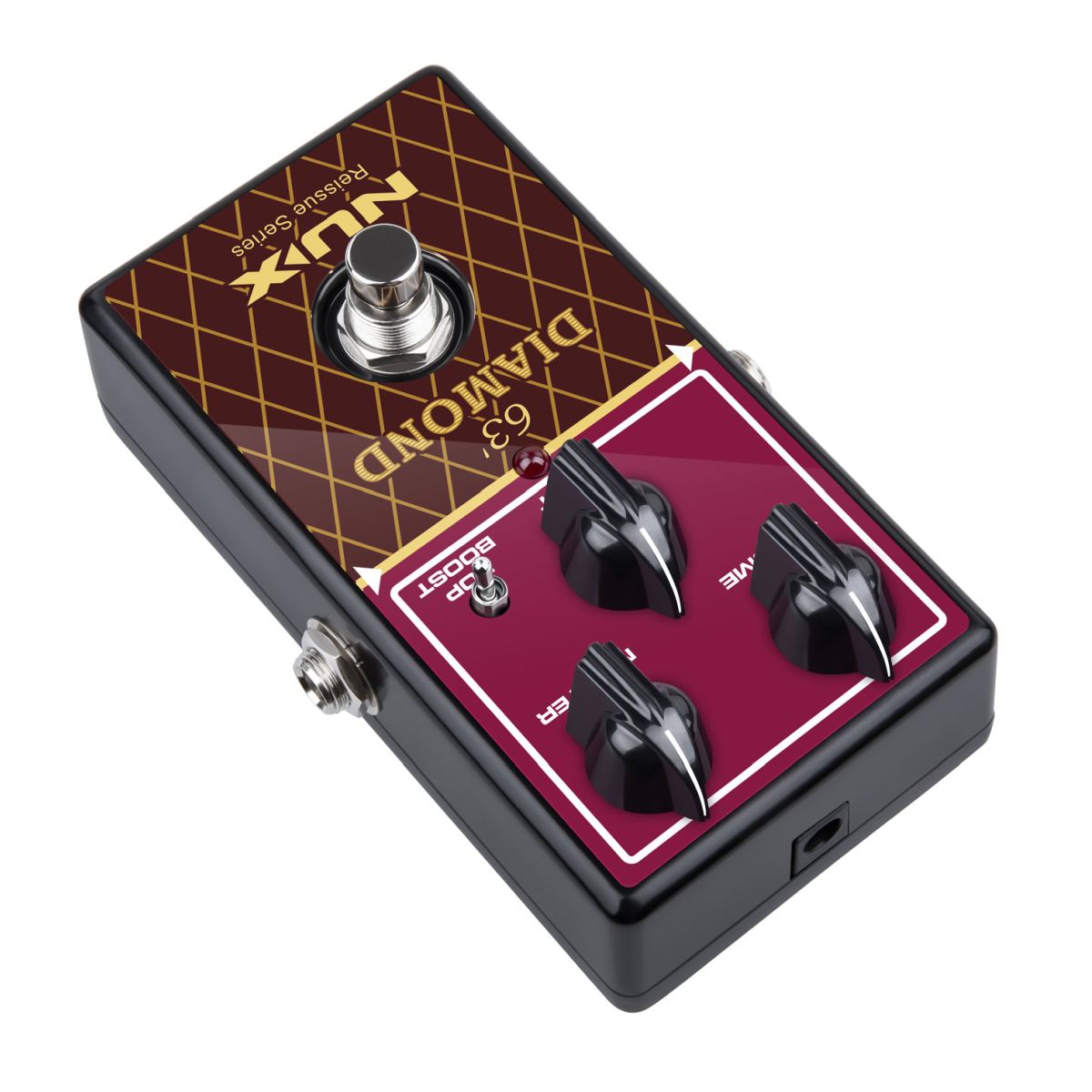 NUX 63 Diamond Overdrive Pedal | With FREE Pedal Topper