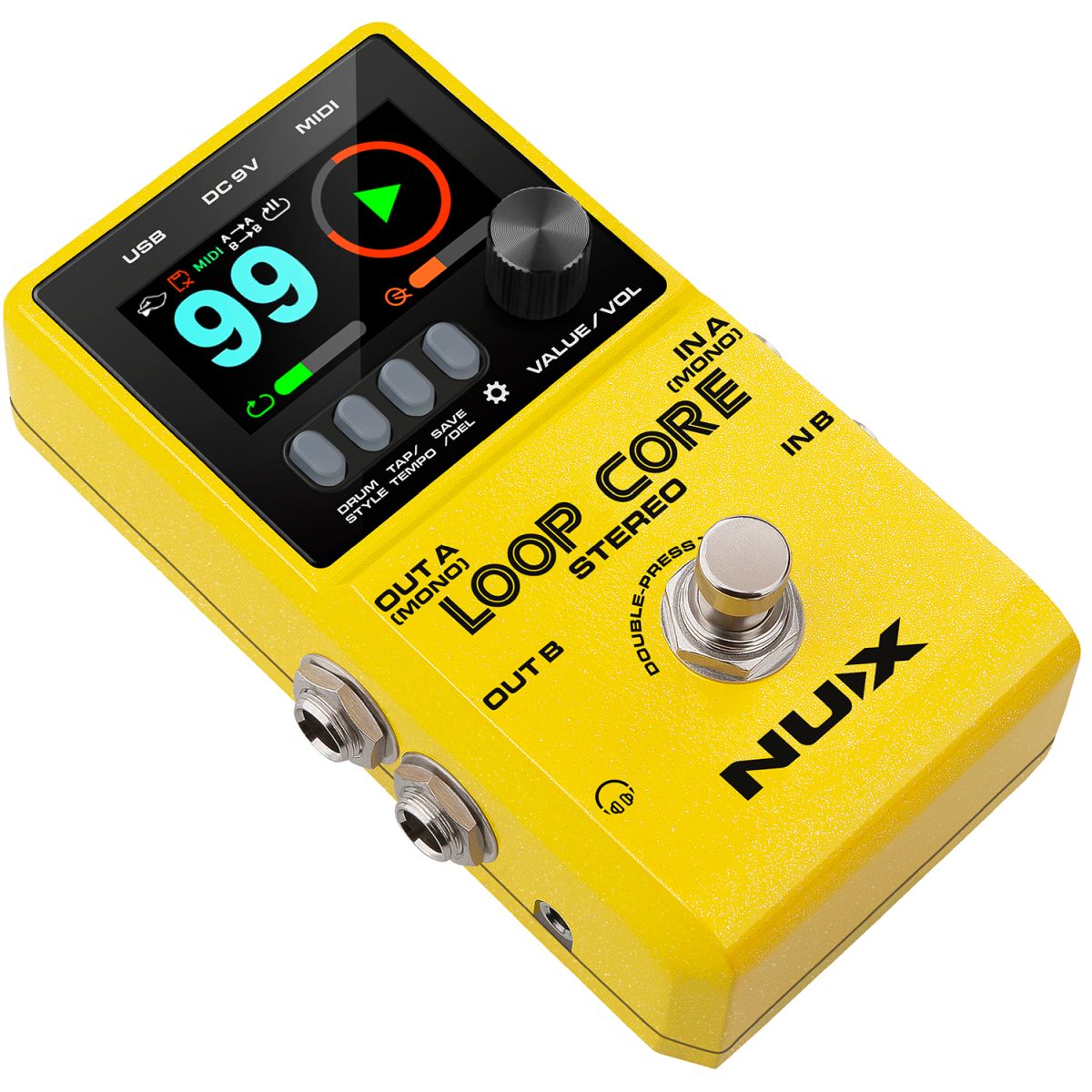 NUX Loop Core Stereo Pedal | With FREE Pedal Topper