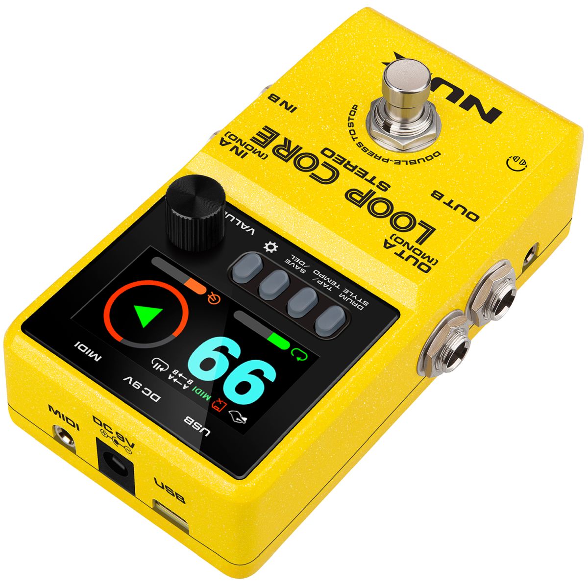 NUX Loop Core Stereo Pedal | With FREE Pedal Topper