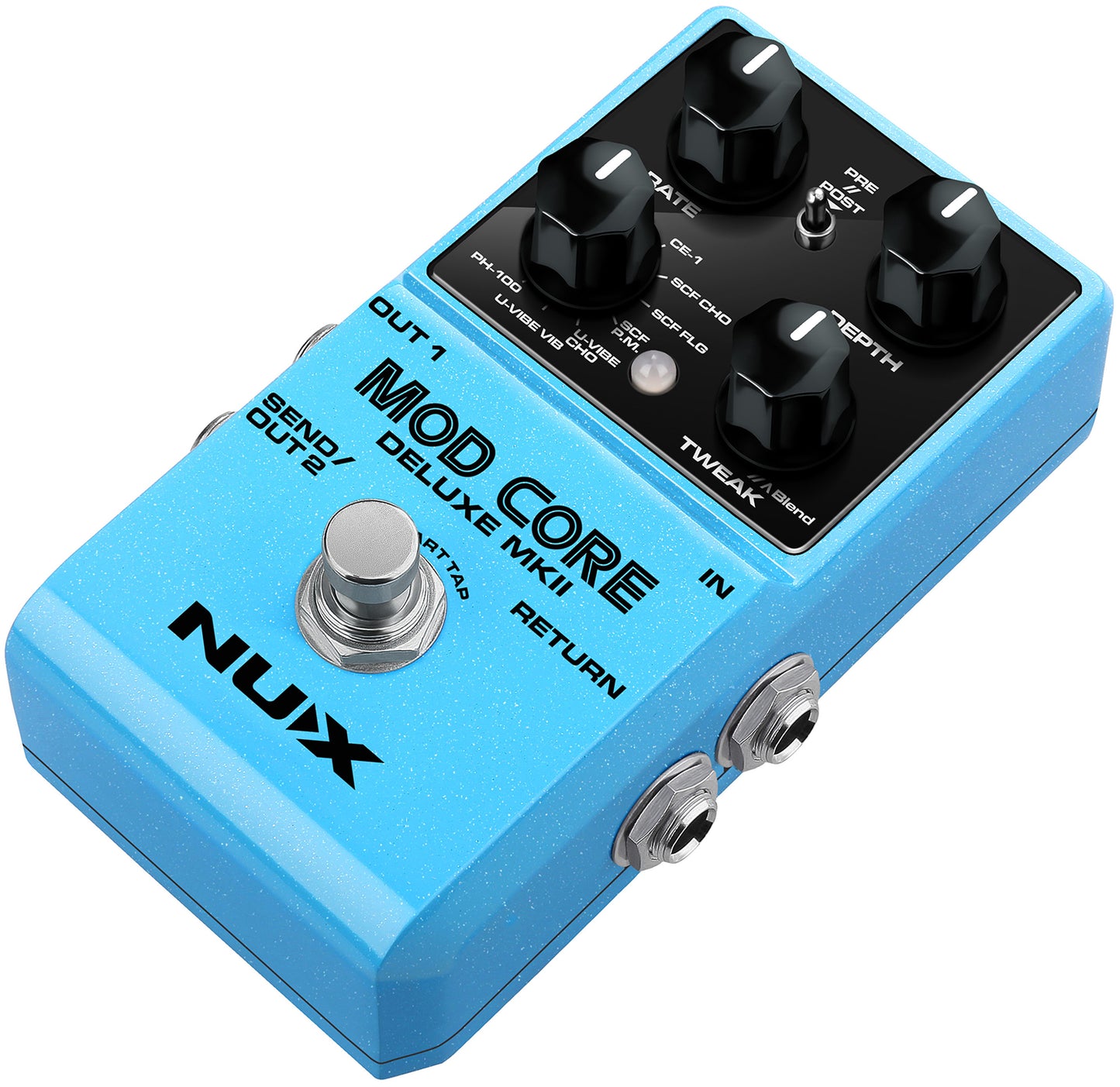 NUX Mod Core Deluxe mkII Pedal | With FREE Pedal Topper