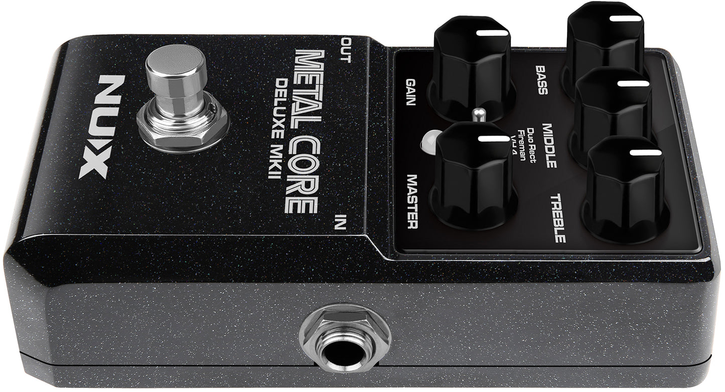 NUX Metal Core Deluxe mkII Pedal | With FREE Pedal Topper