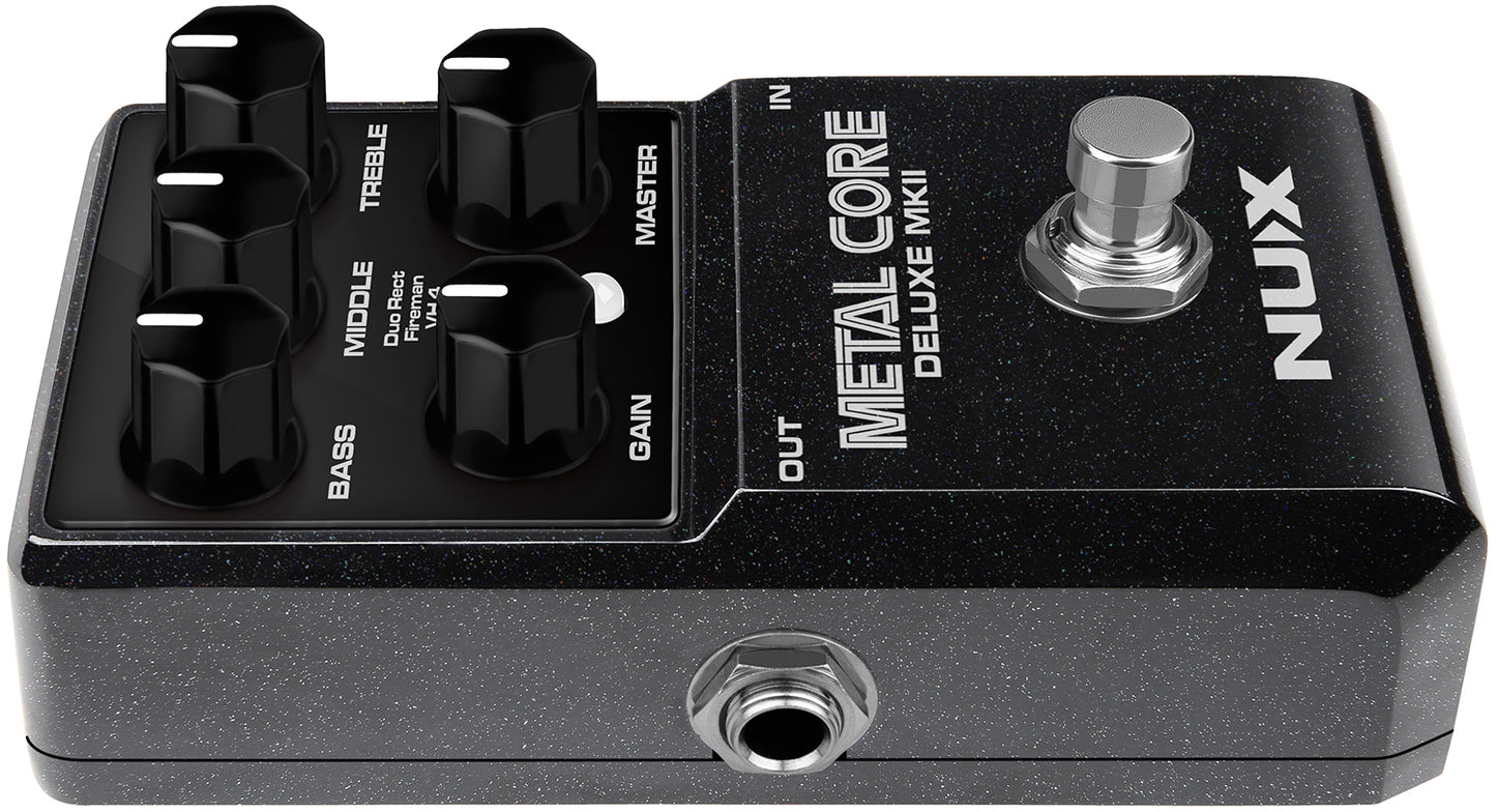 NUX Metal Core Deluxe mkII Pedal | With FREE Pedal Topper