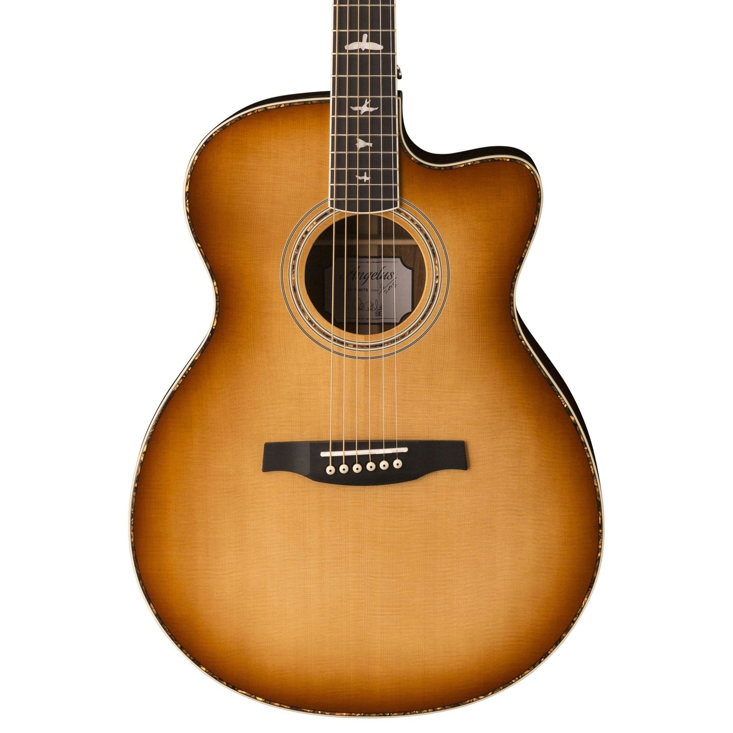 PRS SE Angelus A40E Electro Acoustic; Tobacco Sunburst