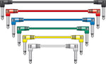 Classic Audio Patch Lead Set Multicolour 6 pcs 0.15m