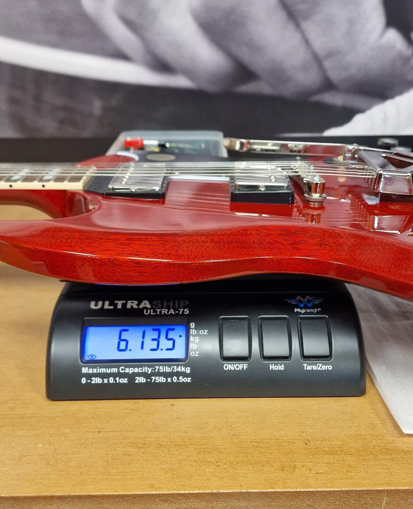 Gibson SG Standard 61 Sideways Vibrola Vintage Cherry Electric Guitar