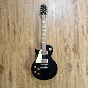 Second Hand Epiphone Les Paul Standard Left Handed; Ebony: Serial No: 18051512671
