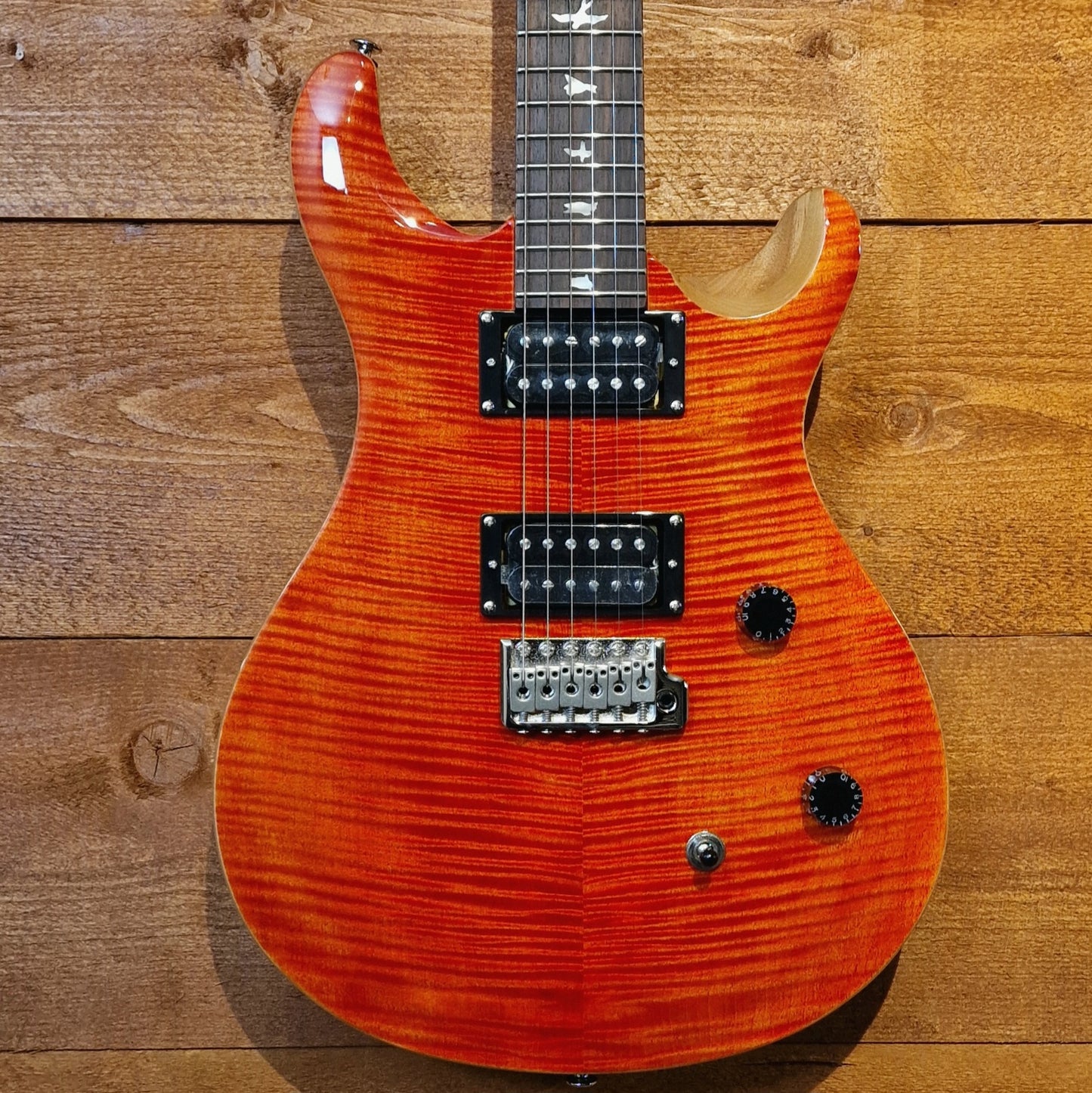 PRS SE CE 24 Electric Guitar; Blood Orange