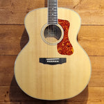 Guild F250E Jumbo Deluxe Acoustic Guitar; Blonde: Serial No: G32302330 | Second Hand