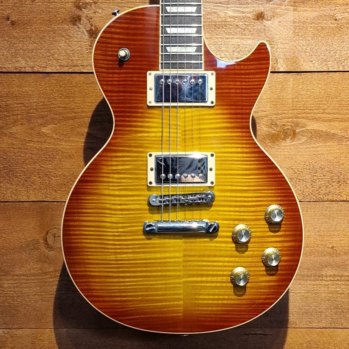 Gibson 2013 Les Paul Standard; Iced Tea Figured Top: Serial No: 127030665 | Second Hand