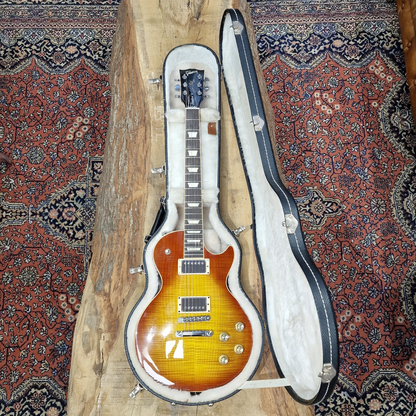 Gibson 2013 Les Paul Standard; Iced Tea Figured Top: Serial No: 127030665 | Second Hand
