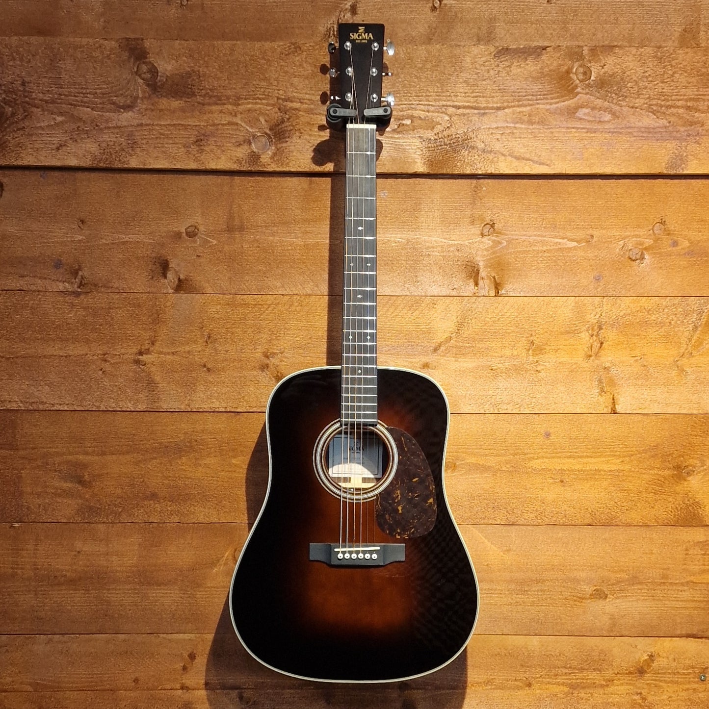 Sigma SDR-28 Sunburst Acoustic Guitar: Serial Number: 220902568 | Second Hand