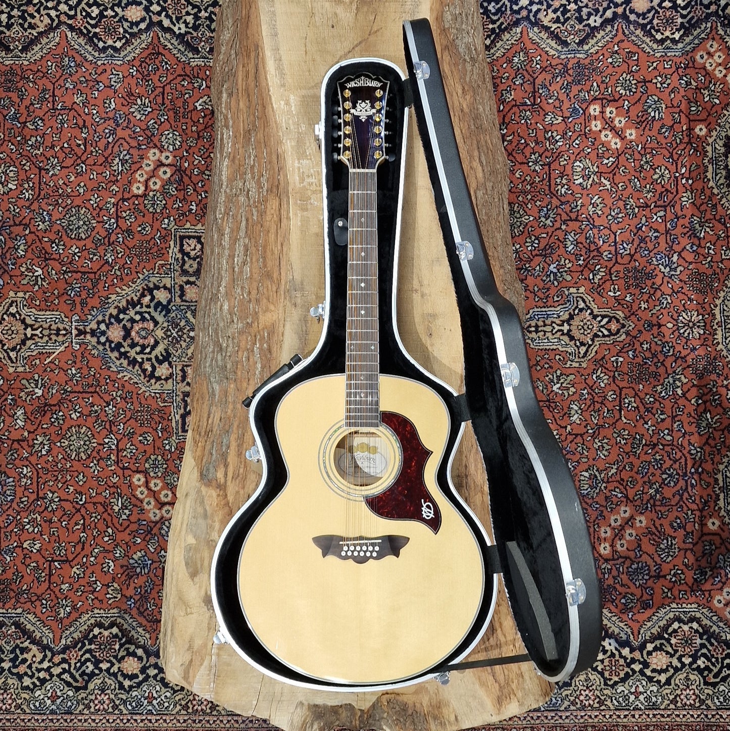 Washburn J28S12 DL Acoustic Guitar: Serial No: G07011079 | Second Hand
