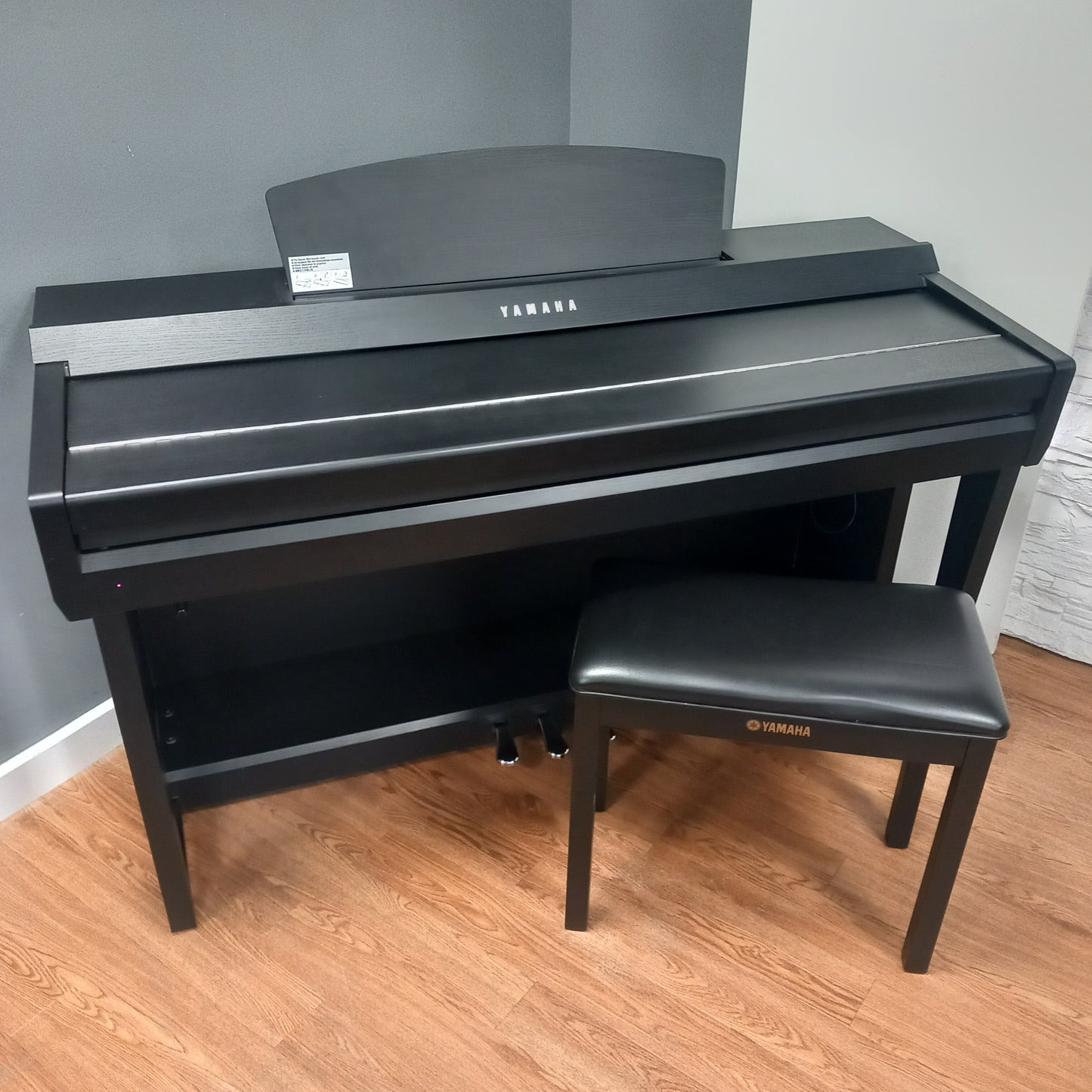Yamaha CVP605B Digital Piano With Matching Stool Serial No: BCTK01033 | Second Hand