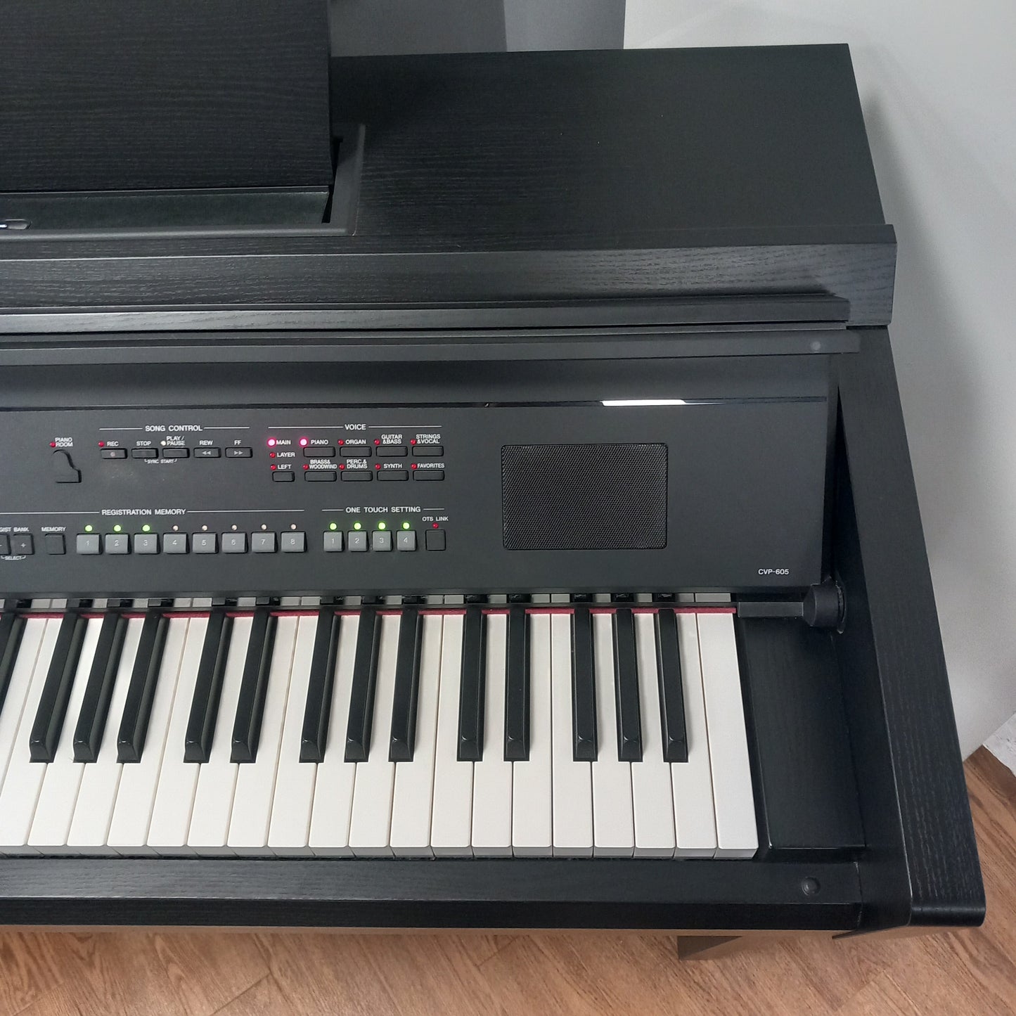 Yamaha CVP605B Digital Piano With Matching Stool Serial No: BCTK01033 | Second Hand