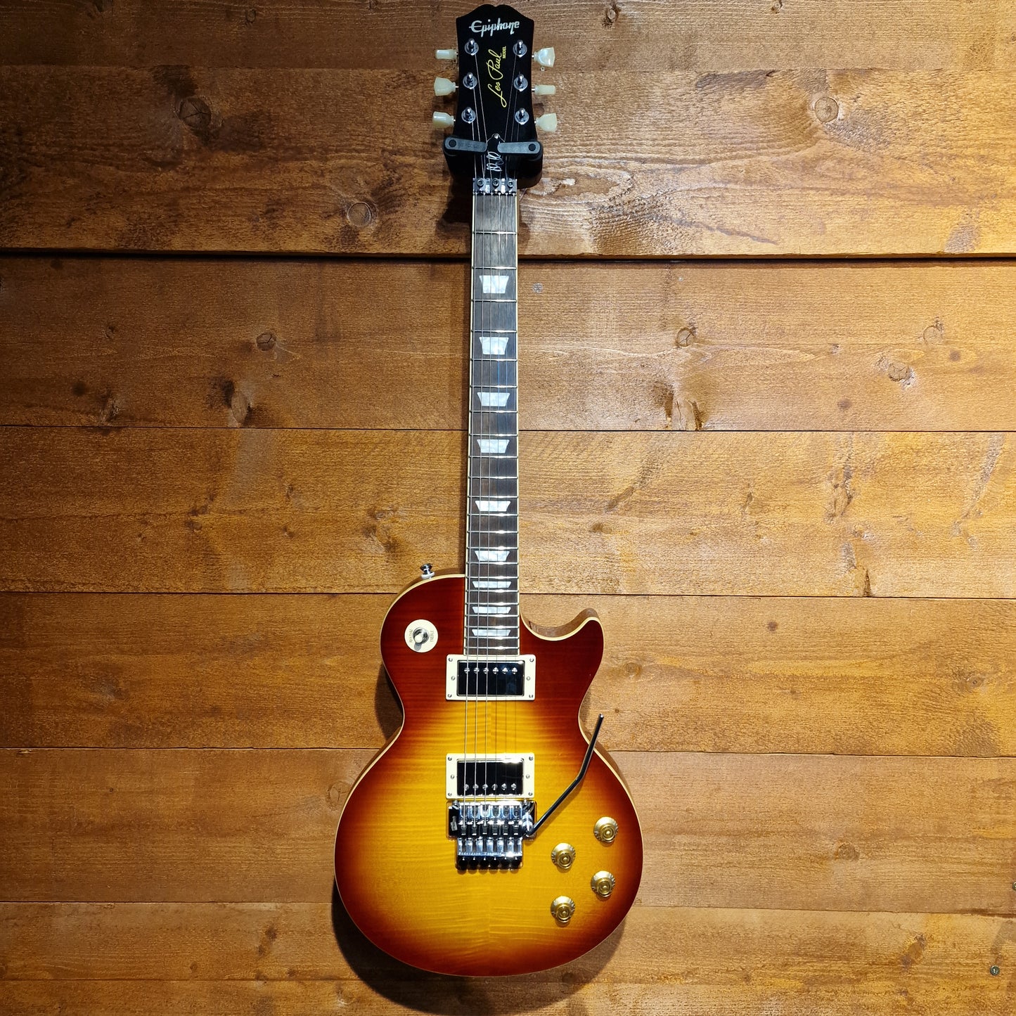 Epiphone Alex Lifeson Les Paul Axcess Standard; Viceroy Brown: Serial Number: 21091534221 | Second Hand