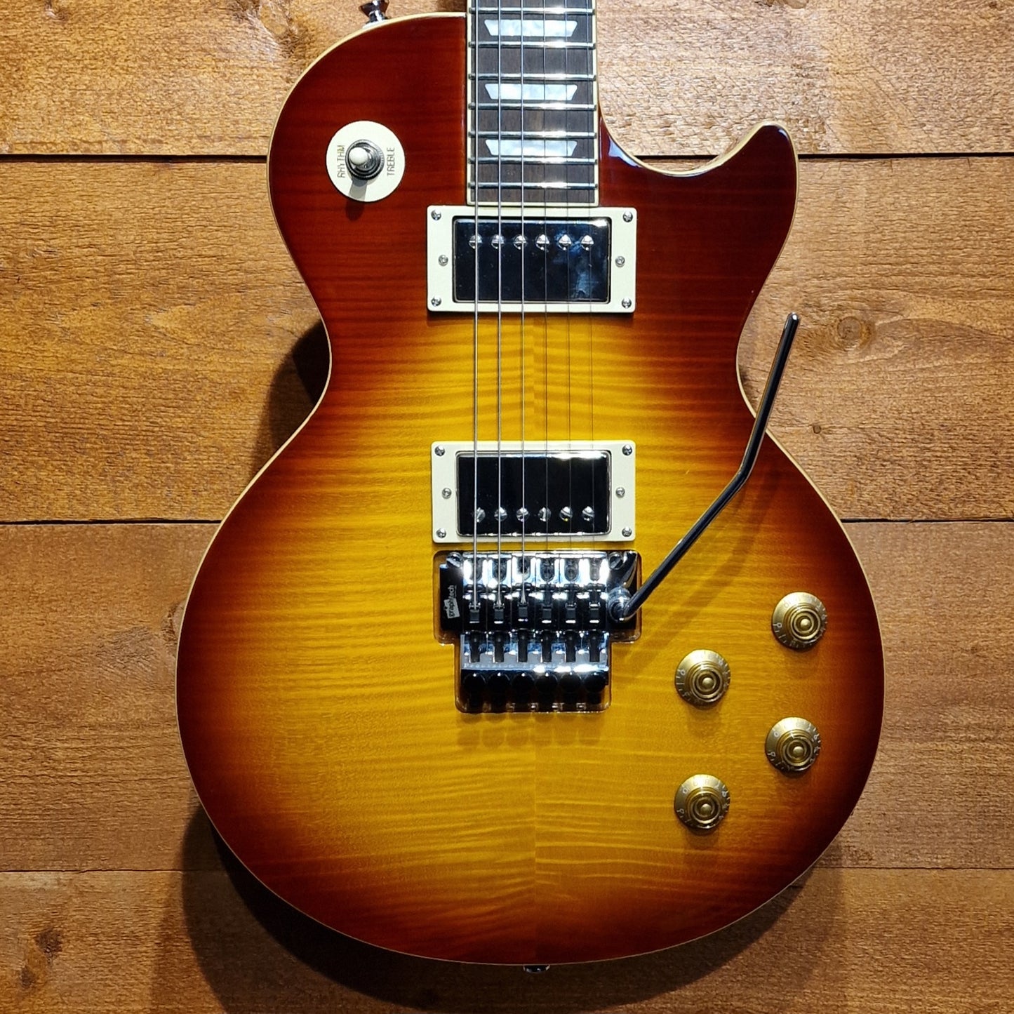 Epiphone Alex Lifeson Les Paul Axcess Standard; Viceroy Brown: Serial Number: 21091534221 | Second Hand