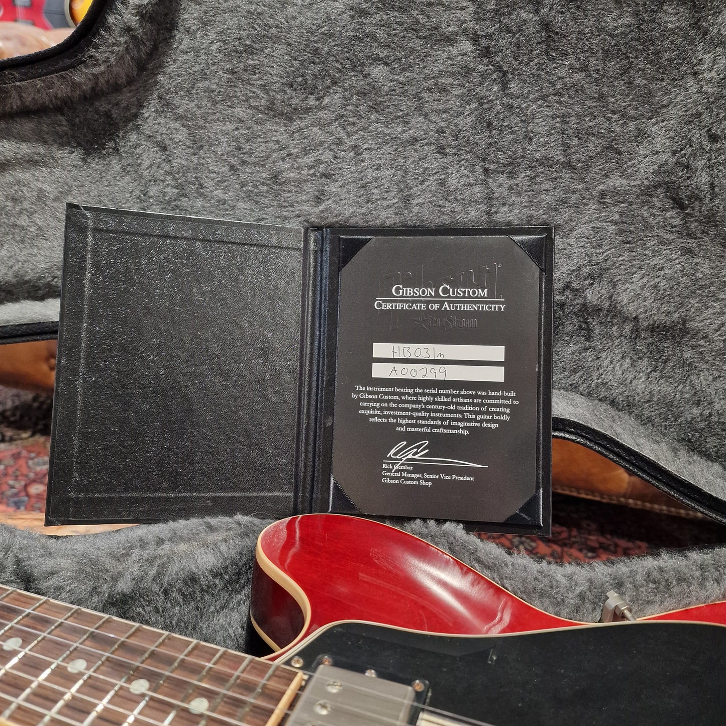 Gibson Custom Shop 50th Anniversary 1960 ES-335 TD VOS Limited Edition; Antique Cherry Red: Serial No: A00299 | Second Hand