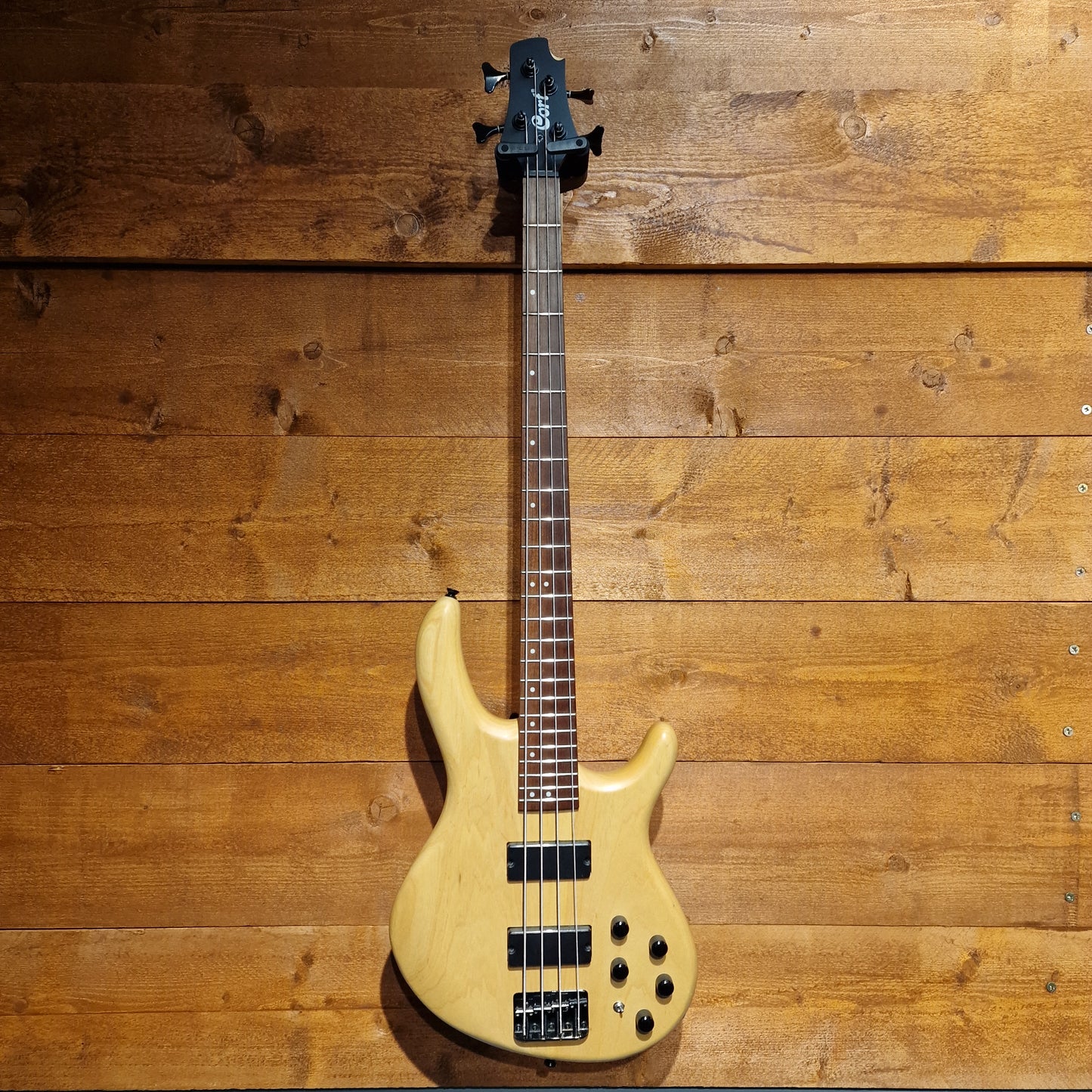 Cort Action Deluxe AS Bass Guitar; Natural Satin: Serial No: 190601468 | Second Hand