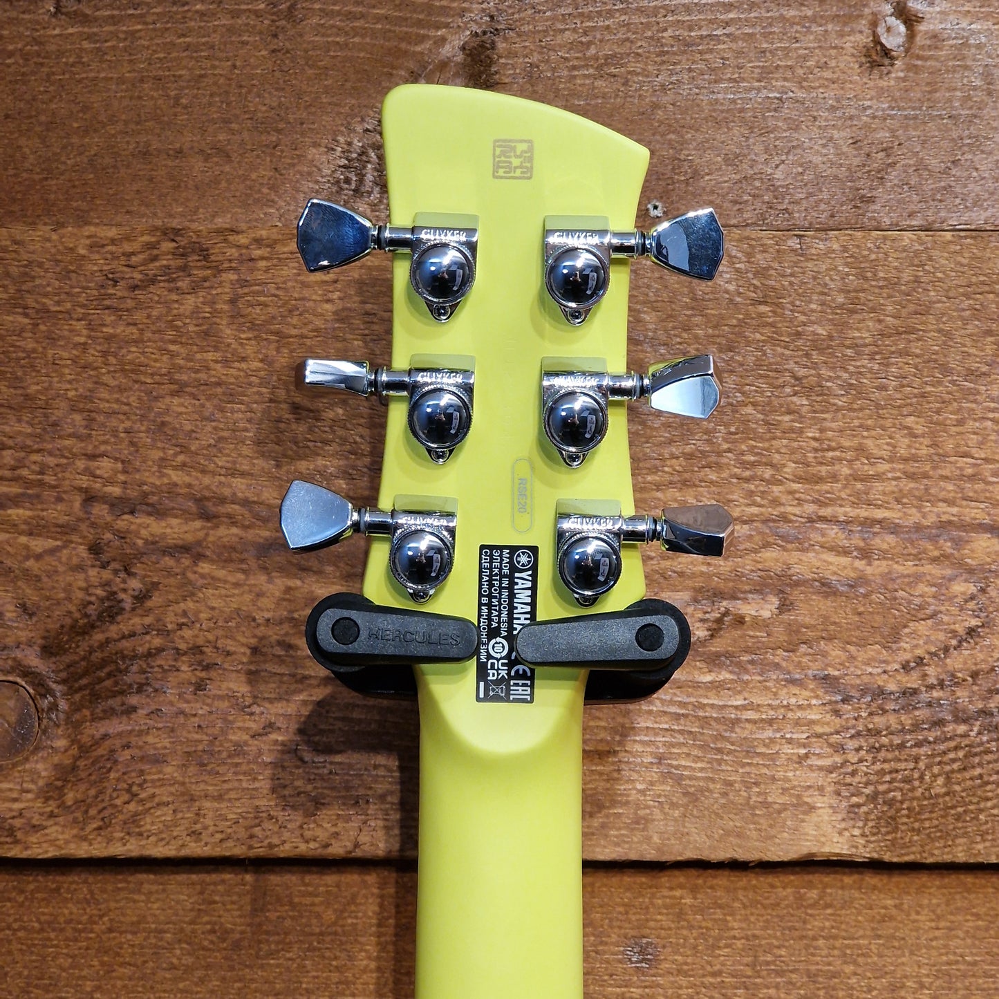 Yamaha Revstar Element RSE20; Neon Yellow With Locking Tuners: Serial No: IIJ223042 | Second Hand