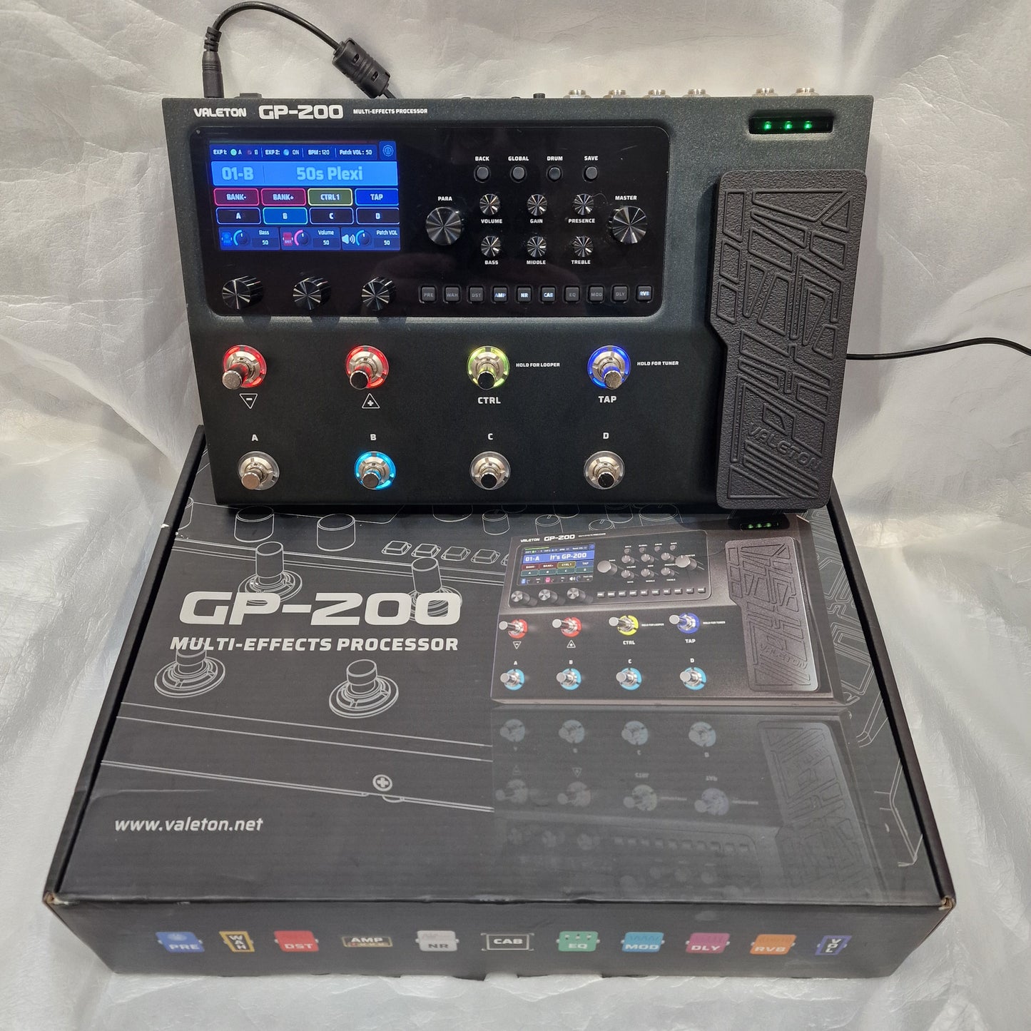 Valeton GP-200 Multi Effects Unit And Amp Modeller | Second Hand