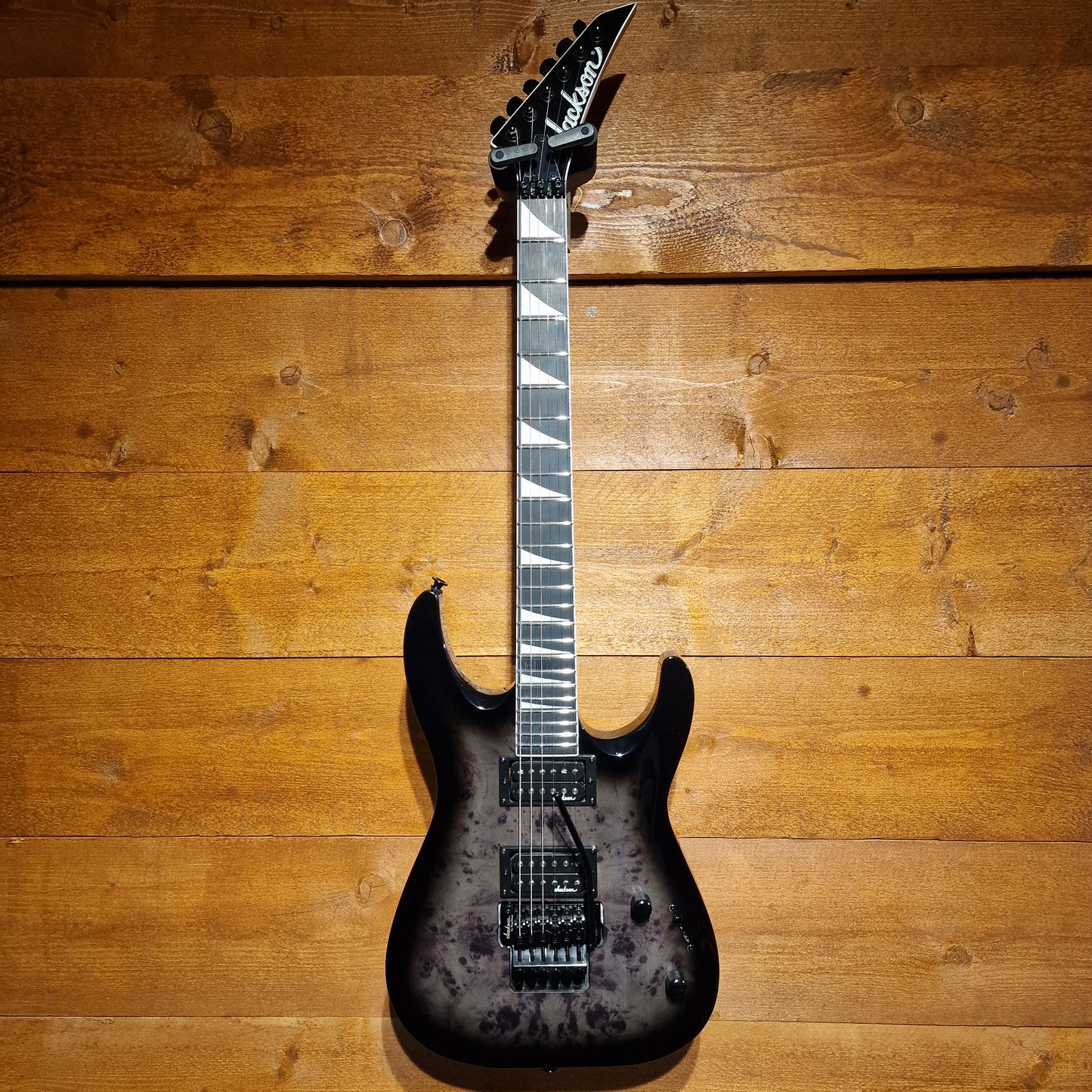Jackson JS32Q Electric Guitar; Transparent Black Burst: Serial No: CWJ2415205 | Second Hand