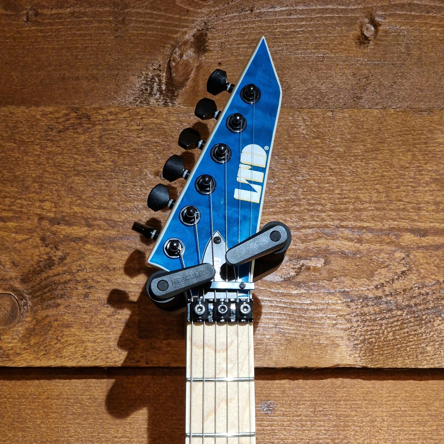 ESP LTD MH-203QM; See Thru Blue: Serial No: W122030255 | Second Hand