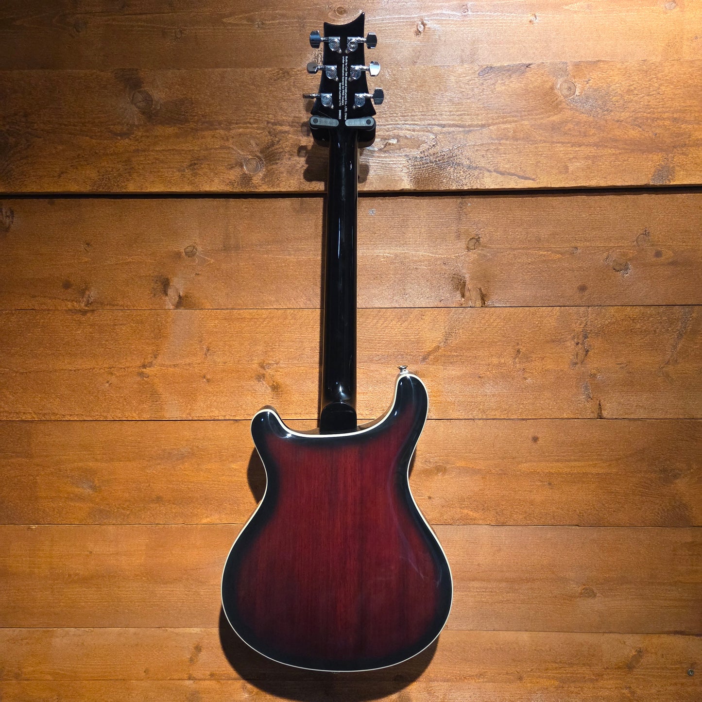 PRS SE Hollowbody Standard; Fire Red Burst: Serial No: CTCD08025 | Second Hand