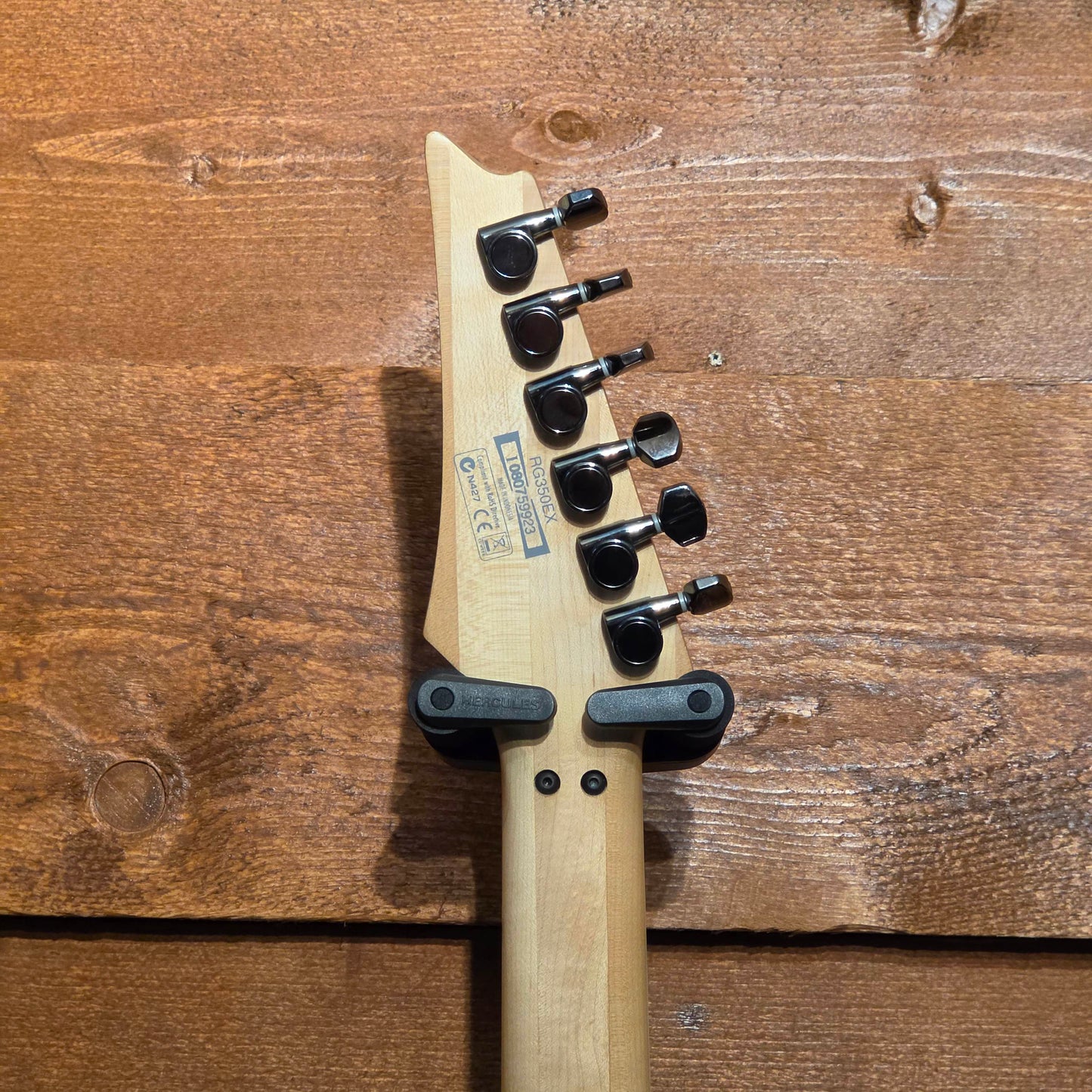 Ibanez RG350EX Electric Guitar; Black: Serial No: I090759923 | Second Hand