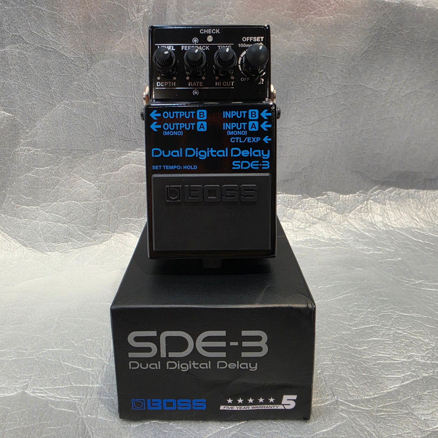Boss SDE-3 Dual Digital Delay Pedal | B-Stock